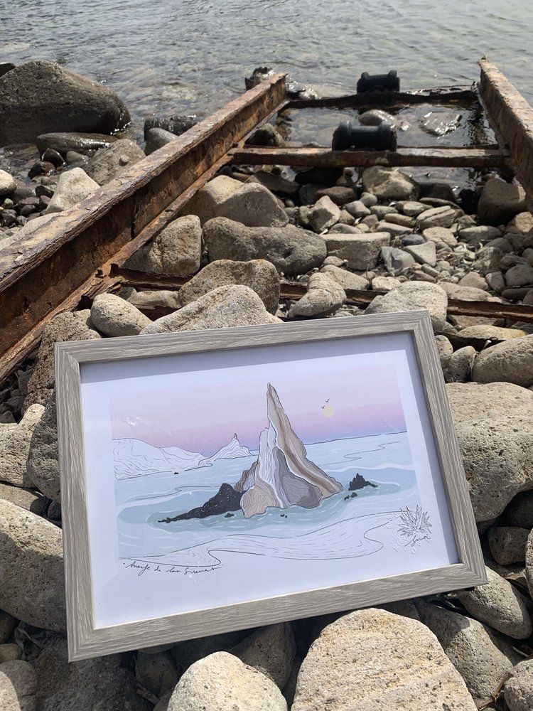 Ilustración arrecife de las sirenas