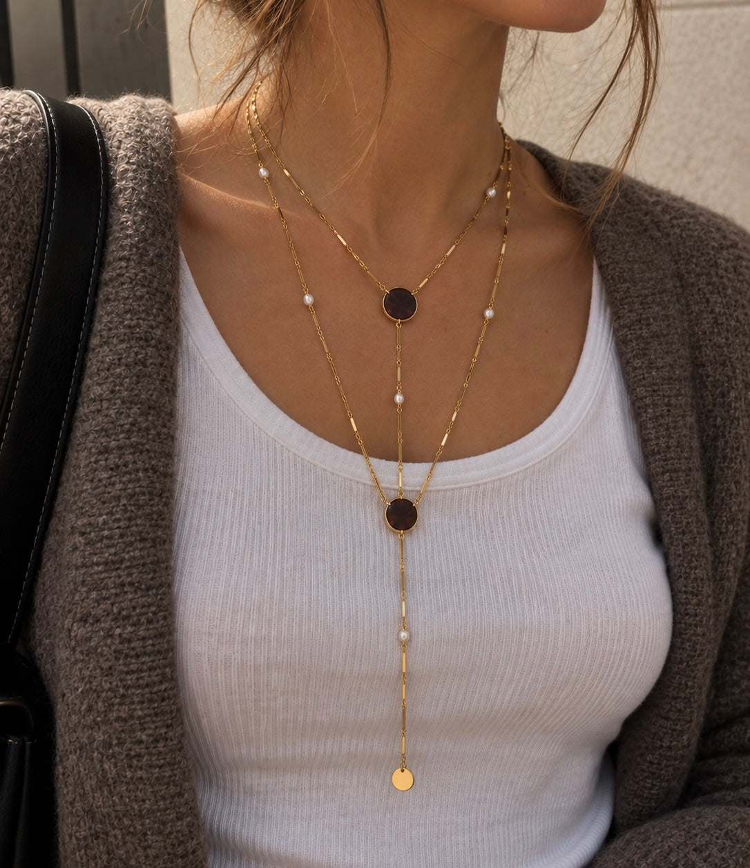 Collar Dots largo