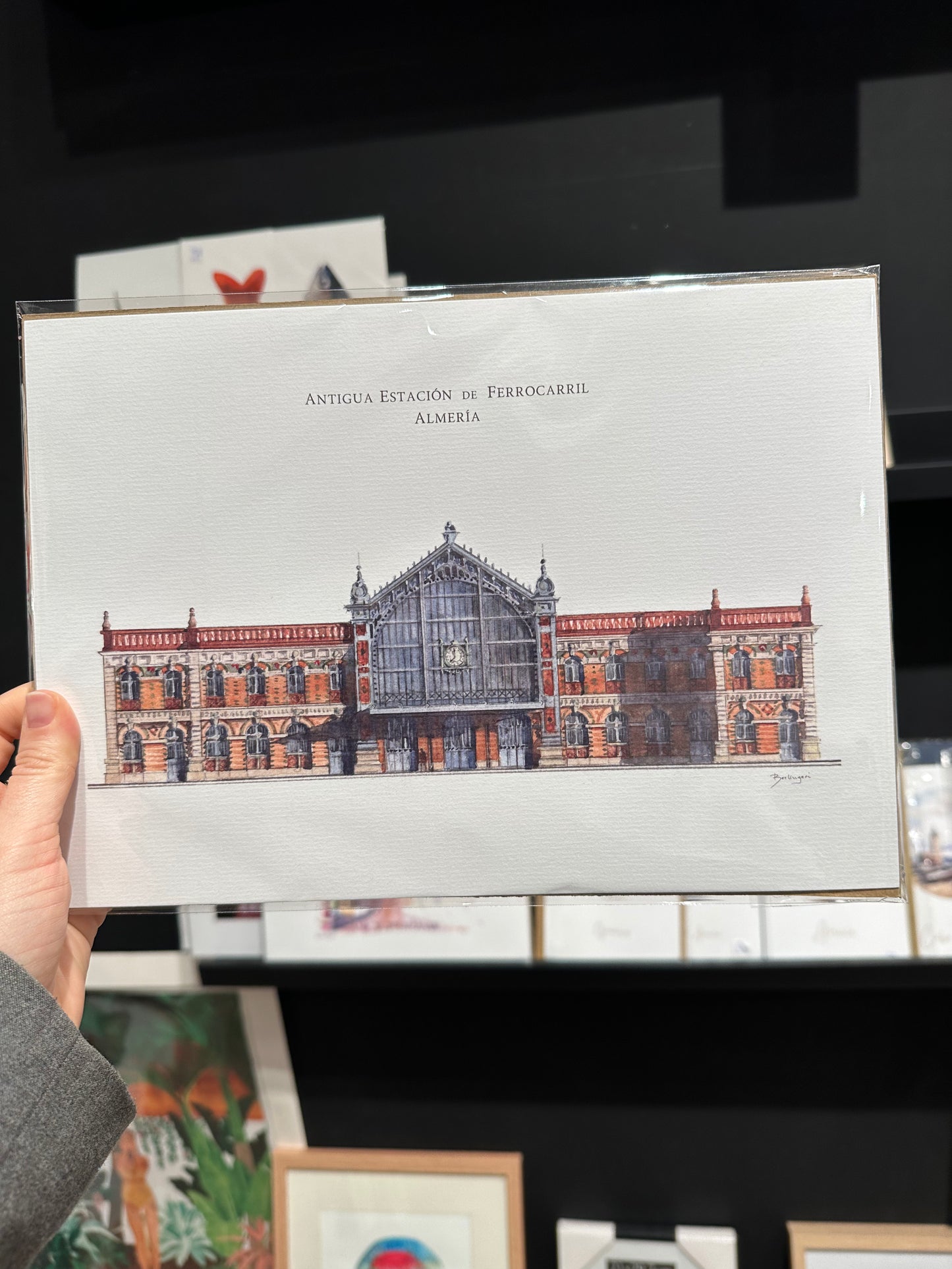 Lámina A4 Estación de Almería