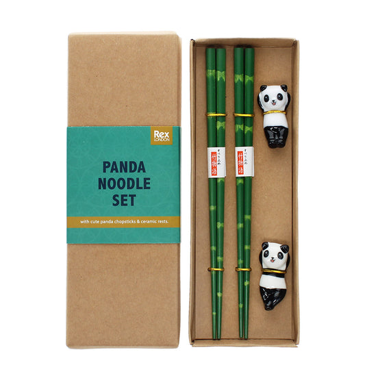Set palillos / reposa palillos PANDA
