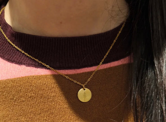 Collar placa pita / indalo