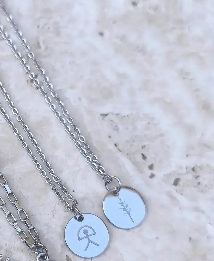 Collar placa pita / indalo