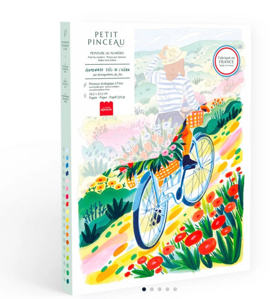 Lámina Coloreable bike