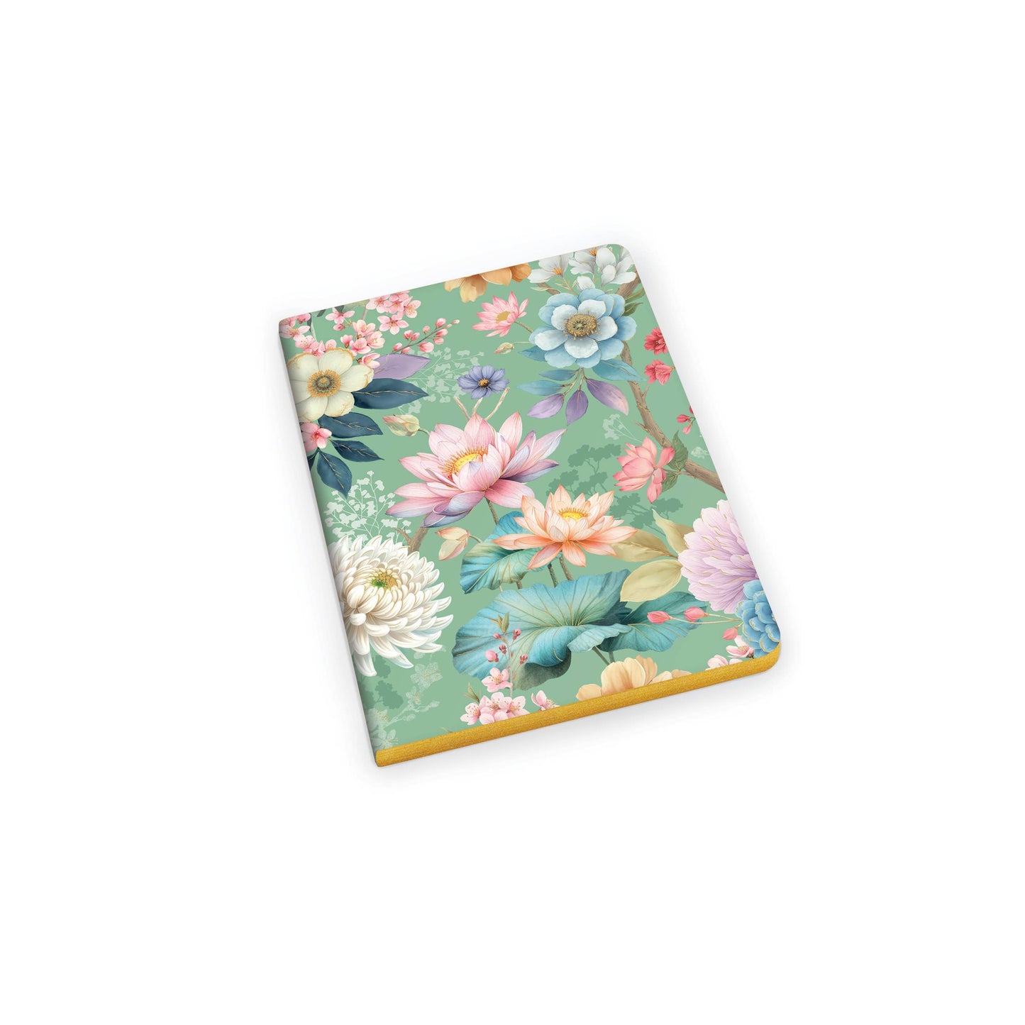 Cuaderno A5 con labrado en oro - "Sakura Dreams"