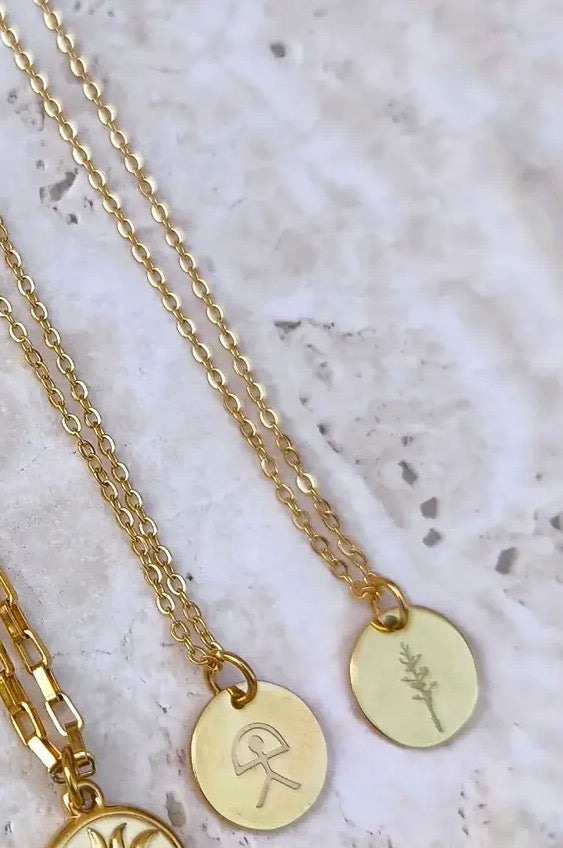 Collar placa pita / indalo