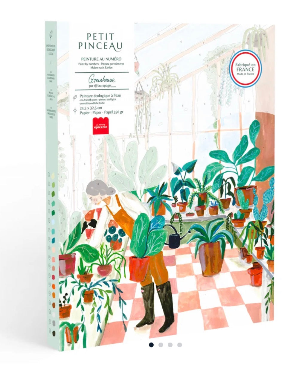 Lámina Coloreable garden