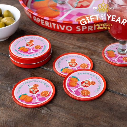 Set 4 posavasos Aperitivo spritz