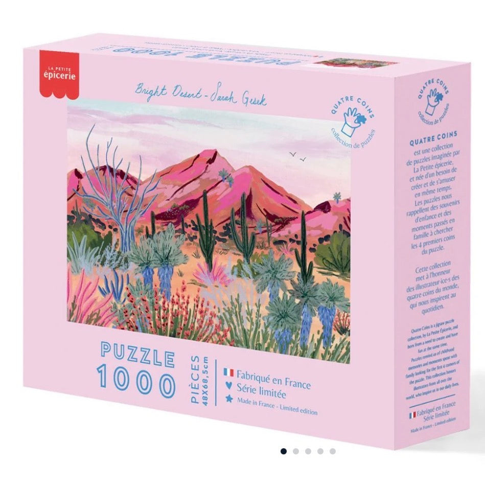 Puzzle 1000 pink desert