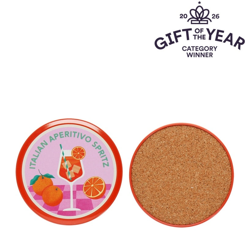 Set 4 posavasos Aperitivo spritz