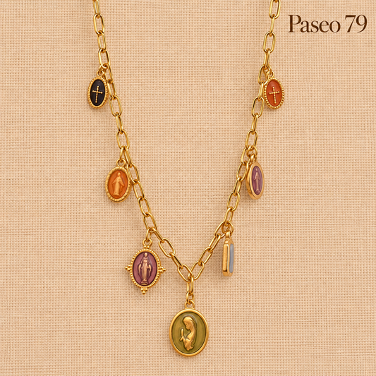 Collar medallas color
