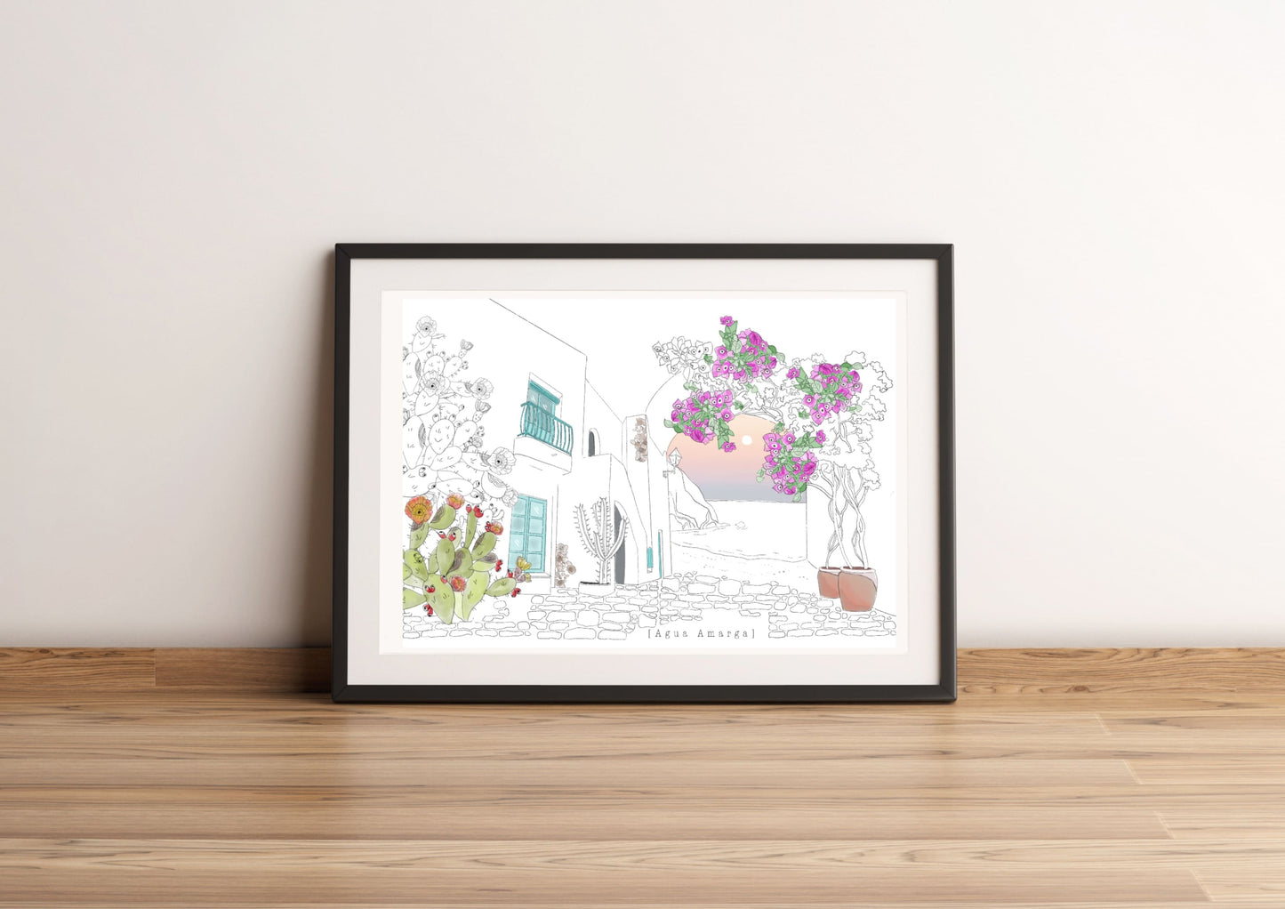 Ilustración Agua Amarga
