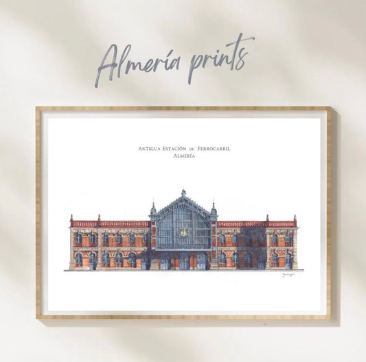 Lámina A4 Estación de Almería